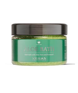Sels de bain à l'aloe vera et aux algues